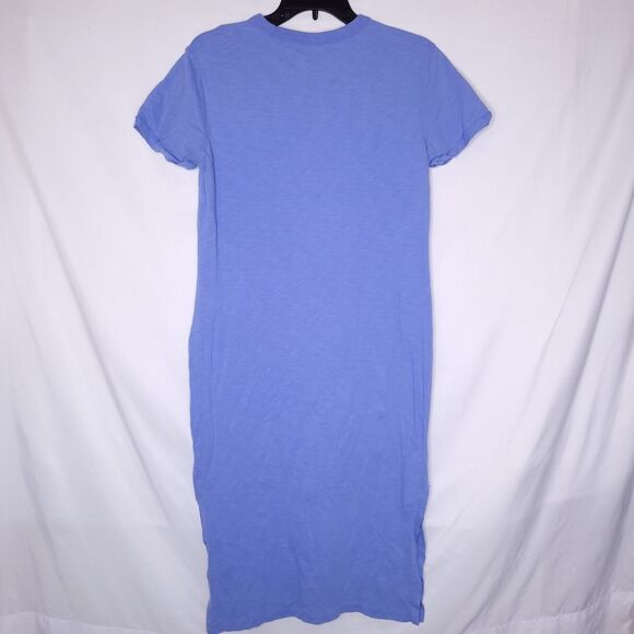 Polo Ralph Lauren Shirt Dress Small Blue Pony Pocket - Picture 5 of 11